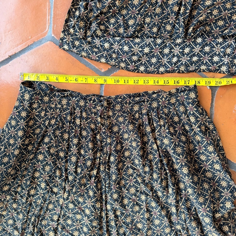 Vtg Liz Claiborne Liz Sport 3 Piece Set Pants Skirt Top Large L  Classic Church - Picture 7 of 10